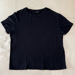 Topshop Ribbed Flowy Tee